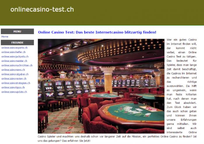Onlinecasino test review