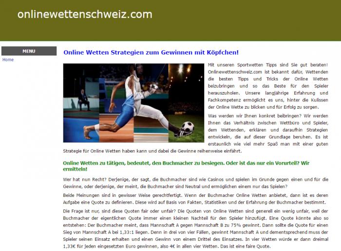 Onlinewettenschweiz review